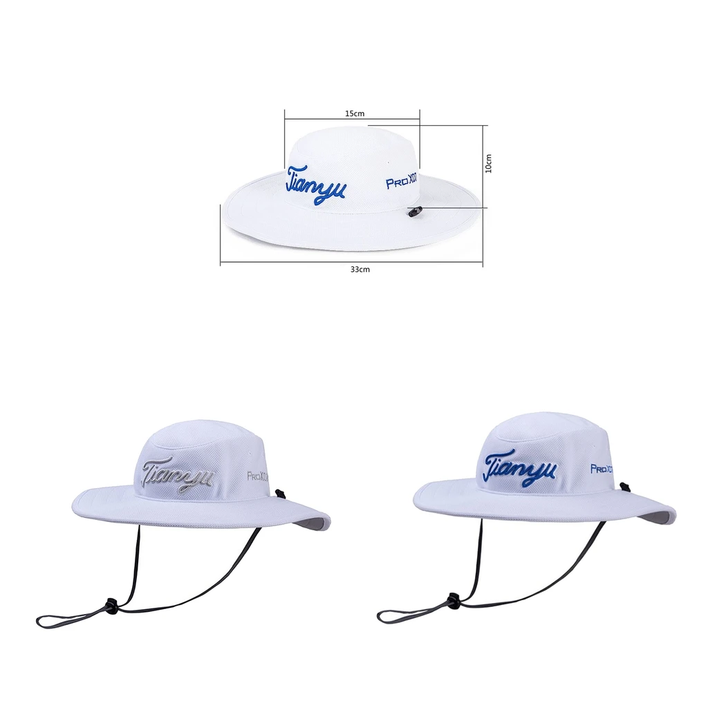 Unisex Sun Golf Summer Wide Brim Sun Protection for Cycling Fishing Hiking Rock Climbing
