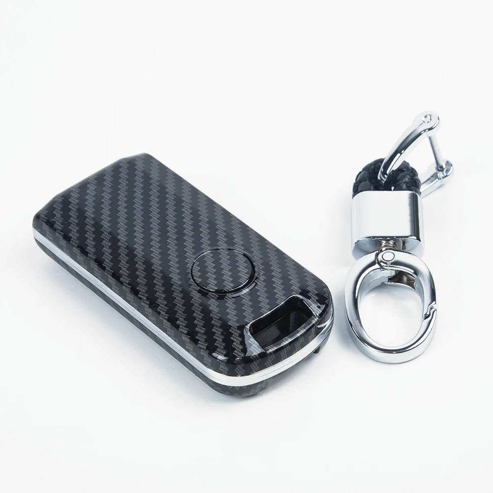 Чехол для ключа с дизайном автомобиля красивый чехол из углеродного волокна
