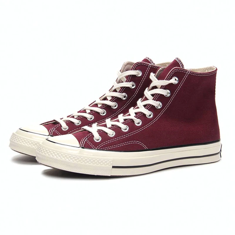 Конверс Chuck Taylor All Star'70 обувь для скейтбординга Пара моделей Sneaksers нейтральная парусиновая Обувь Легкая удобная прочная