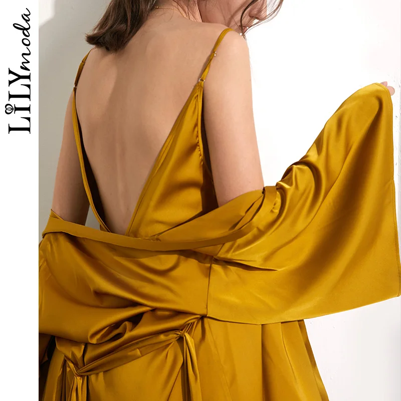 Lilymoda Sumer новые женские пижамы без рукавов домашнее платье с v-образным вырезом сексуальная ночная рубашка модная женская ночная рубашка для дам