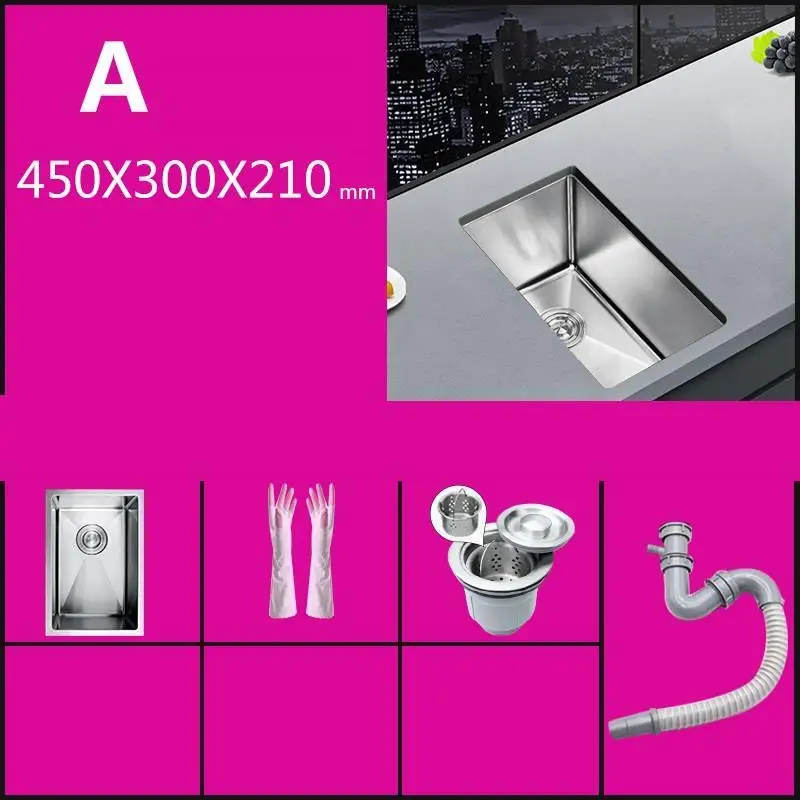 Кран Evier Lavello Cucina Integral Acero Inoxidable кухня Fregadero De Cocina Куба Lavabo Pia Cozinha мойка овощей - Цвет: Version D