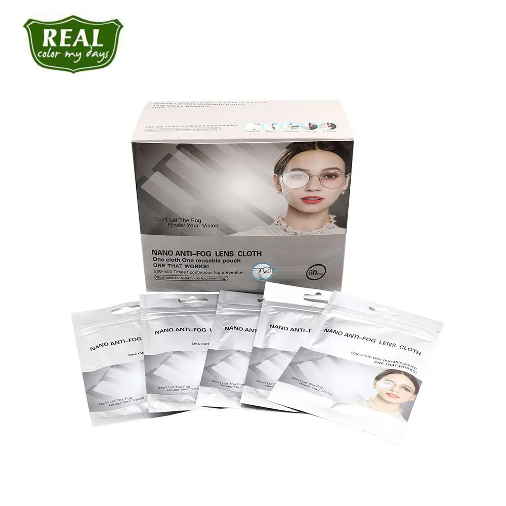 

Glasses Cleaner Eyeglass Lens Classic Oem Packing anti fog glasses lens cloth 50 pcs