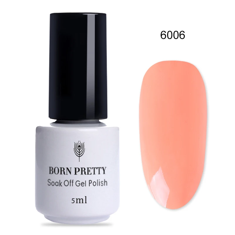 One-Step Gel 6006 Матовый неоновый Гель-лак для ногтей BORN PRETTY, зеленый, желтый цвет, 6 мл, флуоресцентный маникюр, отмачиваемый УФ-Гель-лак для ногтей, Гель-лак - Цвет: One-Step Gel 6006
