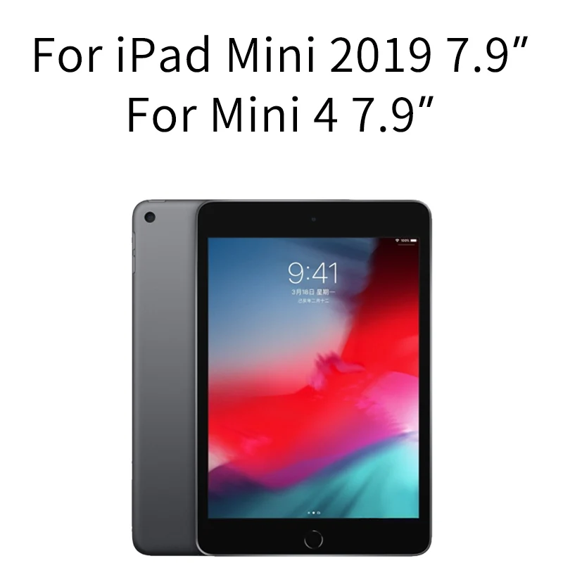 For iPad 7.9 Закаленное стекло для iPad Pro 12,9 11 10,5 9,7 Mini 4 7,9 Защитная стеклянная пленка для экрана против отпечатков пальцев полное покрытие - Цвет: For iPad 7.9