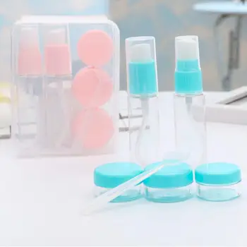

Body Massager 2 Colors 6pcs/Set Portable Reusable Empty Makeup Spray Bottle Lotion Cream Container Kit Massage Relaxation
