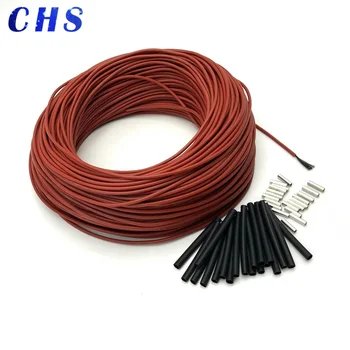 

Heating Wire 5/10/15/20/30/50/100m Low Cost Carbon Warm Floor Cable Carbon Fiber Electric Hotline New Infrared Heating Cable