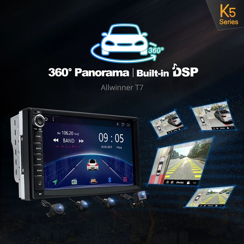 Ownice Android 10 0 Octa 8 ядро K3 K5 K6 Радио 2 din универсальный автомобильный плеер GPS no dvd