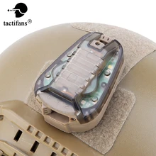 Helmet Flash Light Signal Green Red Strobe Lamp Waterproof Softair Survival LED Tactical Gear Airsoft Paintball Accessories