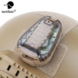 Helmet Flash Light Signal Green Red Strobe Lamp Waterproof Softair Survival LED Tactical Gear Airsoft Paintball Accessories