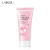 LAlKOU Japan Sakura Gentle Cleansing Facial Cleanser Shrink Pores Deep Clean Oil Control Remove Blackhead Moisturizing Skin Care 1