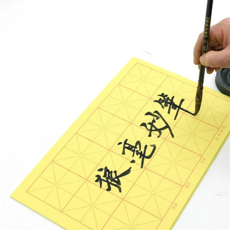 Кисти для китайской каллиграфии, набор кистей для волос с изображением волка, кисти для волос, 3 шт