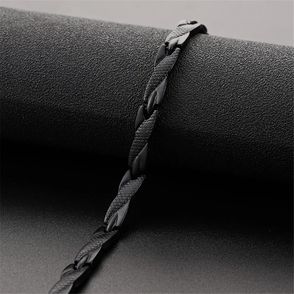 4 вида цветов мужские браслеты витой магнитный браслет для женщин силовые