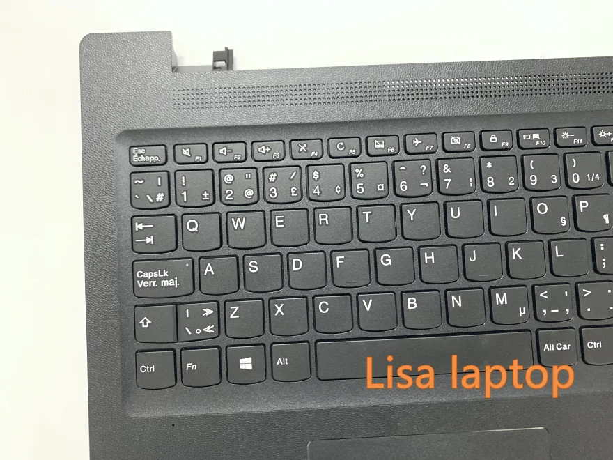 Для lenovo e52-80 e52-70 uppercasesml80t7 UK cfrkb texblk C-cover с клавиатурой 5CB0L46223