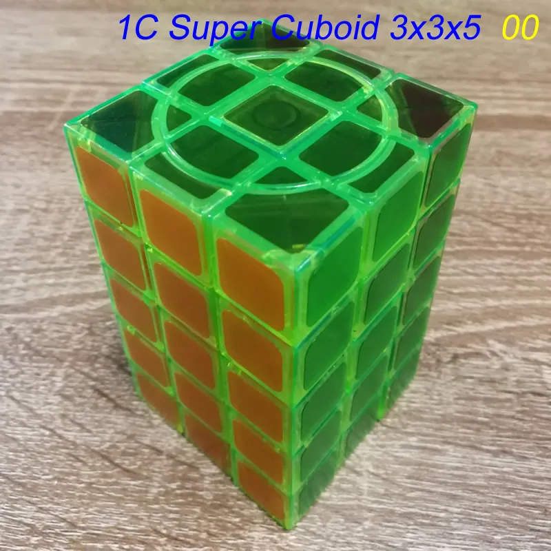 Cuboid Super 3x3x3 3x3x4 3x3x5 3x3x6 3x3x7 волшебный кубик головоломки Скорость головоломки сложные Развивающие игрушки для детей - Цвет: Super 3x3x5 00 T
