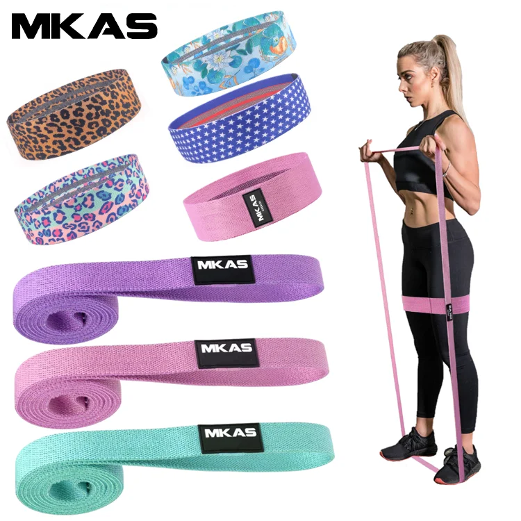 Fabric Resistance Bands Butt Exercise Loop Circles Resistance Bands for Legs  F1 