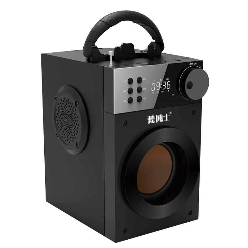 Fad динамик s Bluetooth Портативный 3 рога стерео компьютерный динамик 3D объемный громкий динамик сабвуфер Поддержка FM радио TF AUX