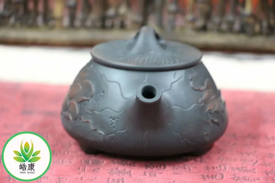 Jian shui ceramic tea pot for puer and black tea Каменная тыква из Цзяньшуй 150ml