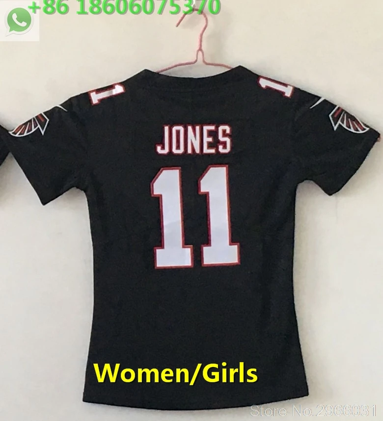 for women A+++ качественная женская майка 2 Matt Ryan 11 Julio Jones 24 devonta freeman - Цвет: for women