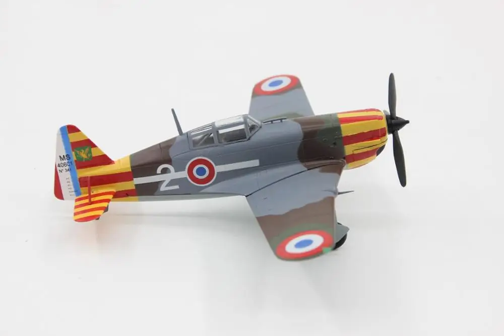 Трубач 1/72 Второй мировой войны Франция ms406 истребитель 36329 статическая Готовая модель продукта