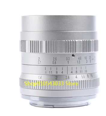 Xing yao 50mm f1.4 domestic micro single lens manual set joule image large aperture for SONY Fuji Canon | Электроника