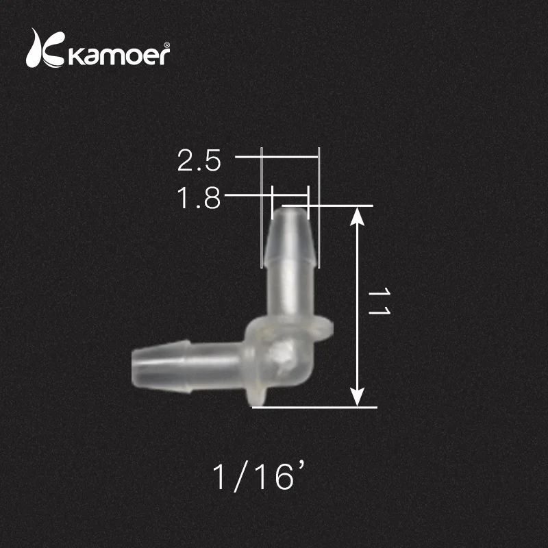 Kamoer bomba peristatica L tipo de tubo manguera conector de tubo из силикона de Linker conector de tubo - Цвет: 1-16