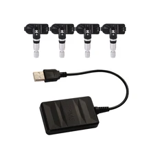 USB TPMS монитор давления в шинах для Android навигационный контроль давления в шинах цифровой автоматический охранный сигнализатор давления в шинах