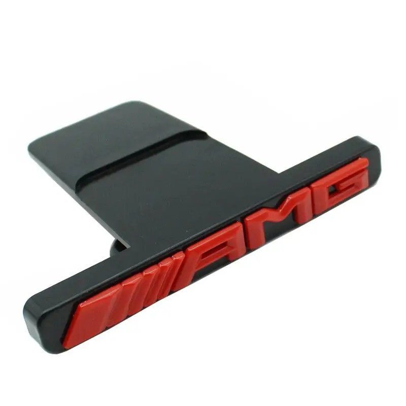 Suitable for Mercedes-benz GT AMG net label front car logo grille vertical bar AMG small label modification external decoration