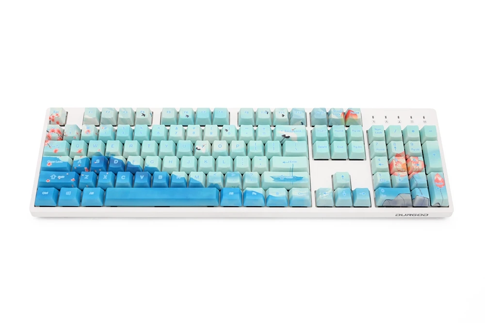 OMO OEM профиль по всему красителю Sub Keycap loop красивые пейзажи для механической