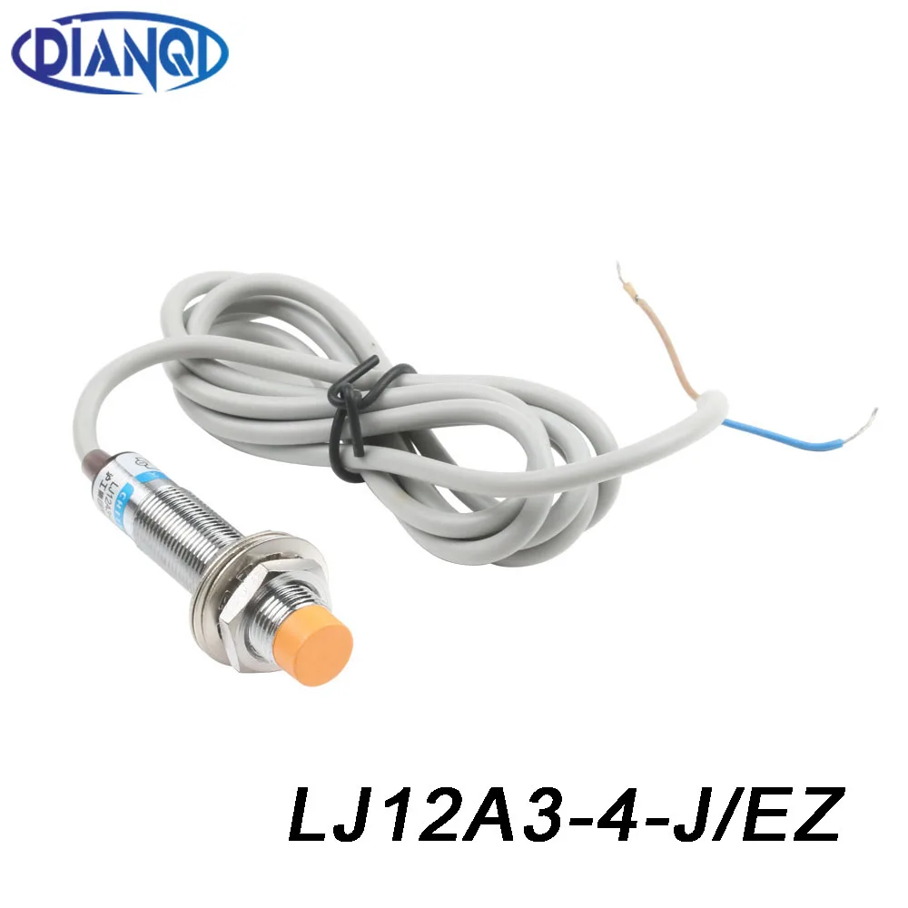 Индуктивный датчик приближения LJ12A3-4-J/EZ NO LJ12A3-4-J/DZ NC AC 2 провода диаметр 12 мм