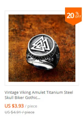 Retro Mens Rings 316L Stainless Steel For Male Boyfriend Biker Jewelry Golden Blue CZ Crystal Stones Skull Eagle Ring 2021 New