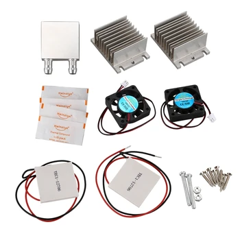 

Hot TOD-Refrigerator Heat Sink Diy Kit Homemade Small Air Conditioner 12V Small Refrigerator Semiconductor Components