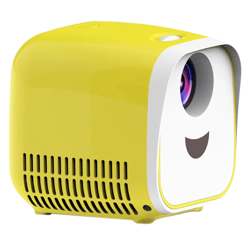 

L1 LCD Projector Home Theater Entertainment 1080P Portable Infrared Remote Control LED Projector Built-In Speaker(US Plug)