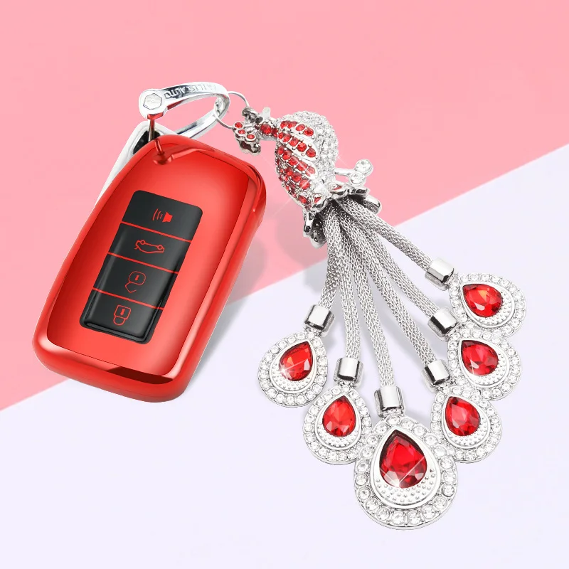 玫瑰红+钥匙链