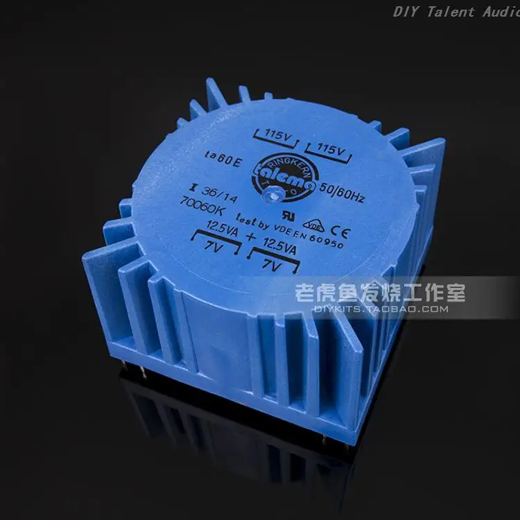 Новый 25VA TALEMA герметичный трансформатор вход 115V * 2 мощность 15V 18V 22В на