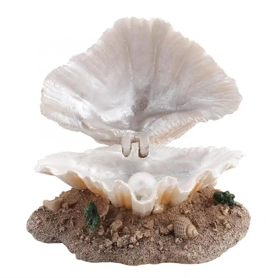

Waterweed Aquarium Decoration Coral Reef Aerating Action Ornament Fish Tank Shell Pearl Bubbler Decor Fish Tank Aquarium Decorat