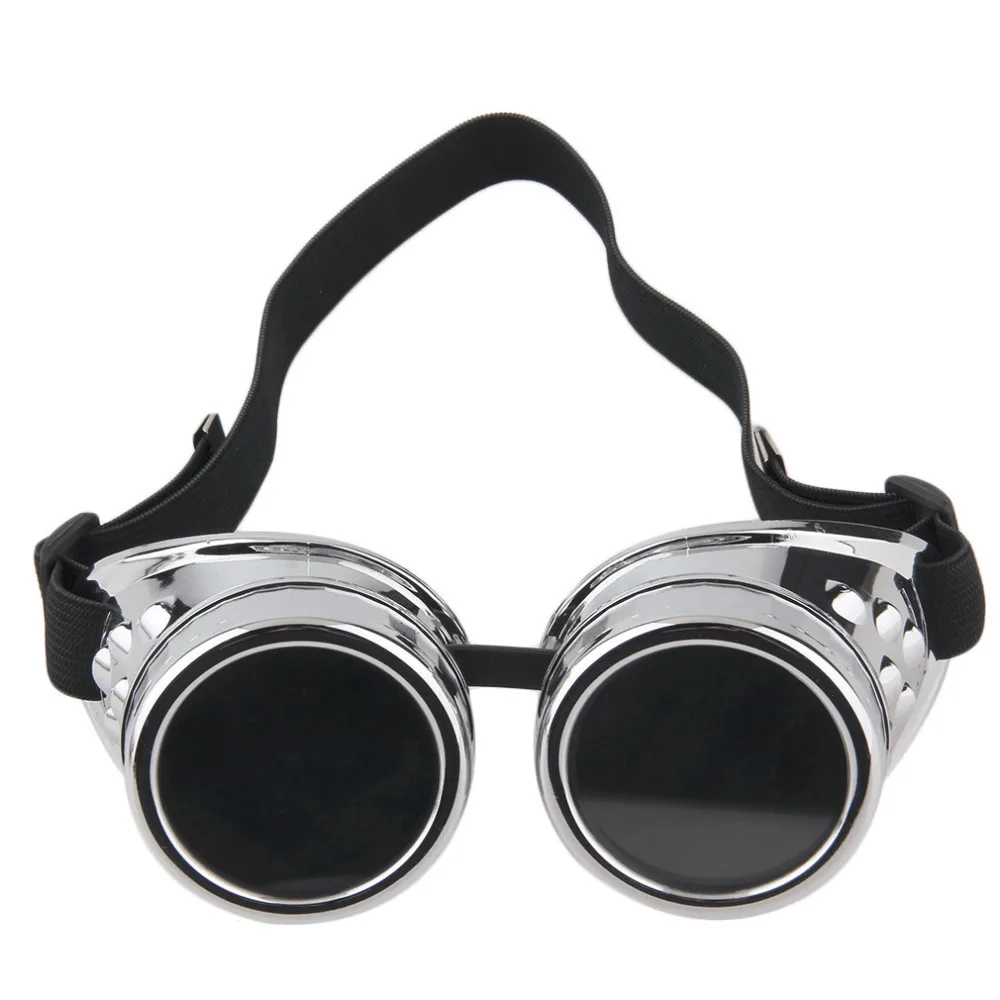 Cyber Goggles очки винтажные Ретро сварочные панк Солнцезащитные очки Ретро Cyber Sking очки