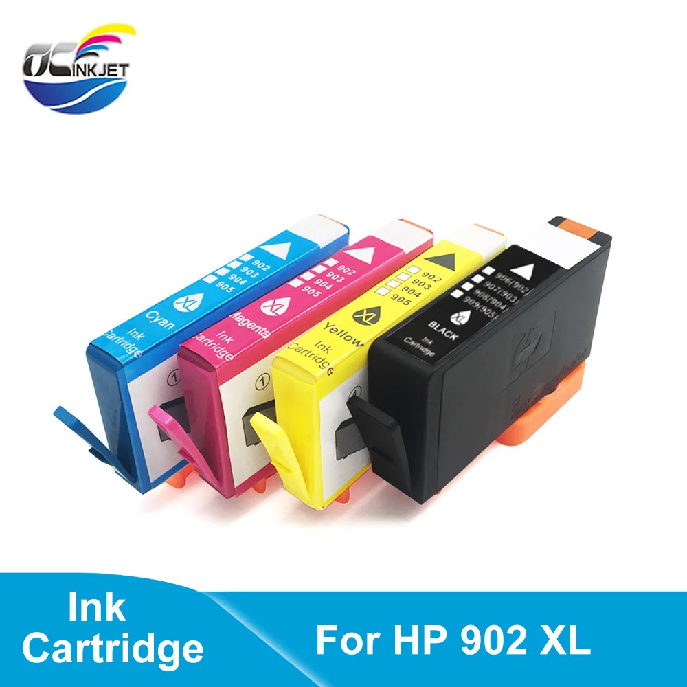 

Сторонний чернильный картридж для HP 902 XL совместимый с HP OfficeJet Pro 6950 6960 6963 6964 6965 6966 6968 6970 6974 6975 6976