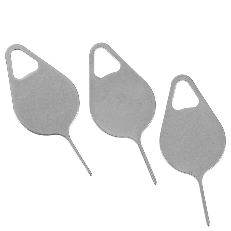 

3pcs for Sim Card Tray Removal Eject Pin Key Tool Stainless Steel Needle Universal for iPhone iPad for All Smart Phones