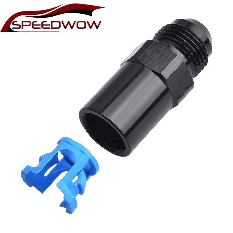 SPEEDWOW алюминиевый AN8 до 3/8 ''женский прямой быстроразъемный нажимной фитинг