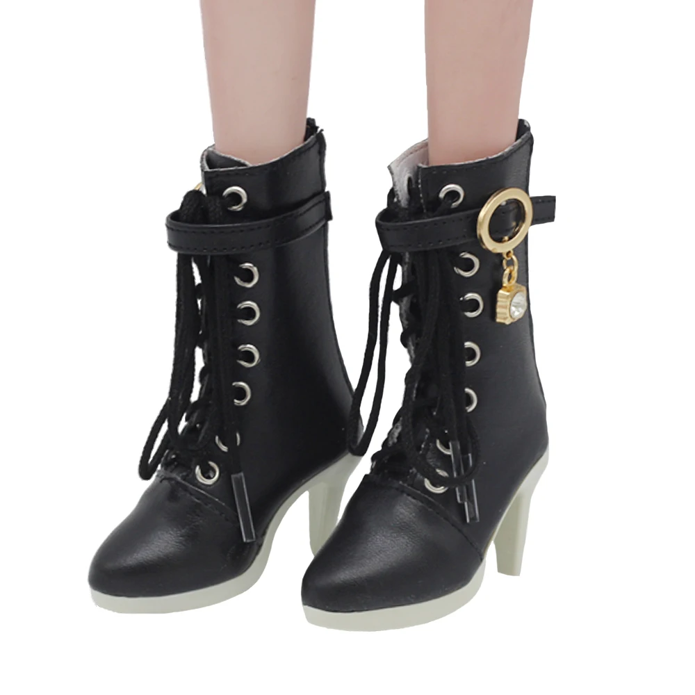 60cm Doll Lace-up Boots 1/3 BJD Doll Salon Boots Girl Toy Accessories shoes Doll Accessories Doll Shoes