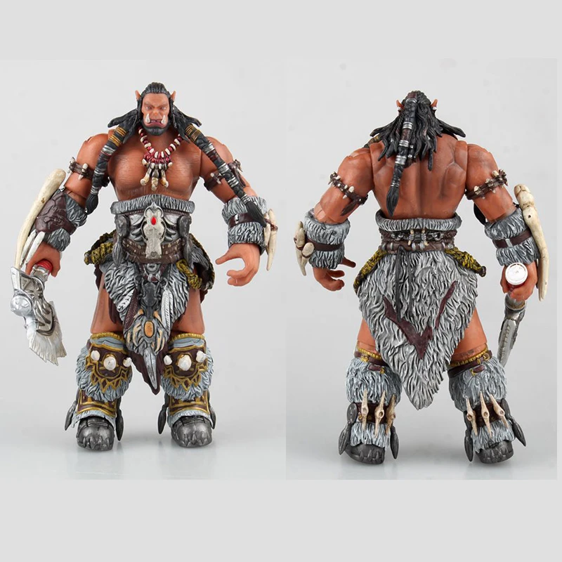 World of WOW Orc Leader Durotan Confederated Tribes Yingshiguang Joint Mobile Model Garage Kit
