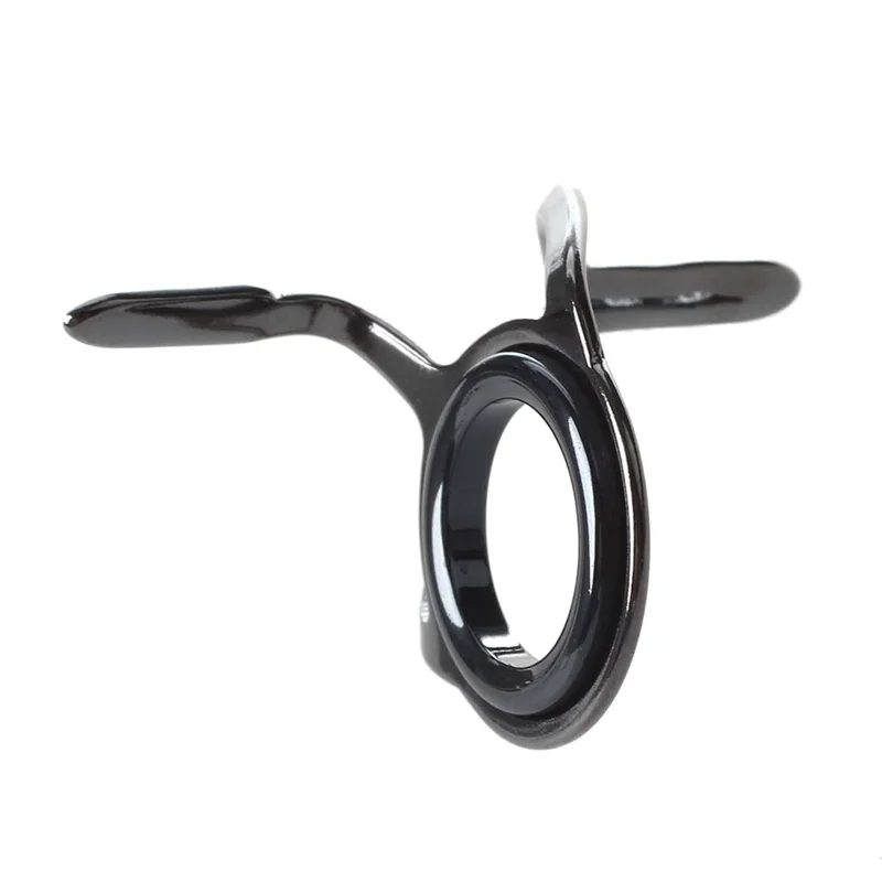5 pieces guide rings for fishing rods, silver color, stainless steel ring