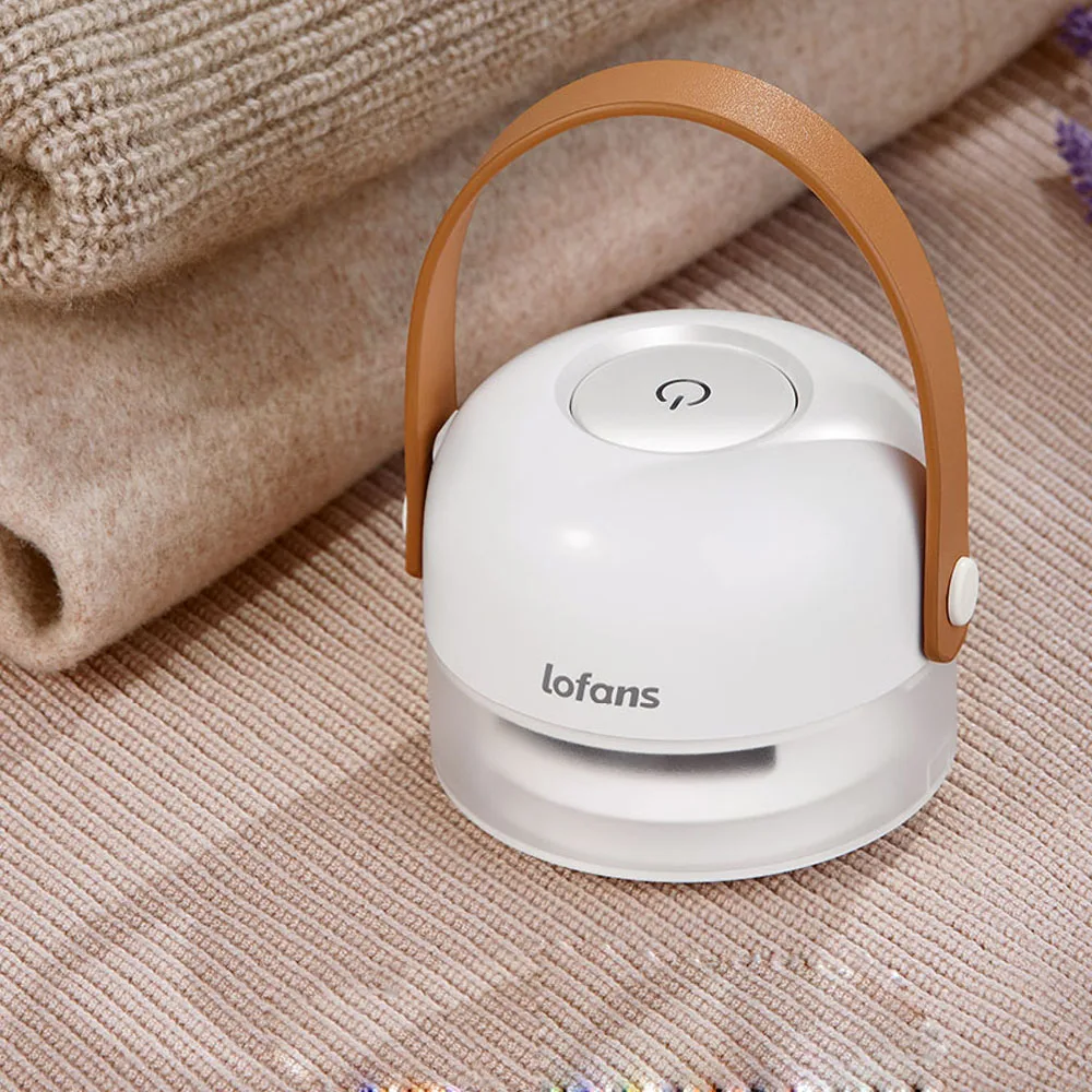 Белый Xiaomi Lofans электробритва для удаления ворсинок, таблеток, бритва для свитеров, занавеси, ковры, одежда, ворсистые гранулы, машина для резки - Цвет: Белый