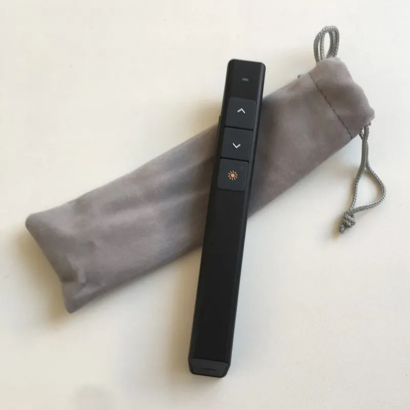 Promotion-Wireless Rf Remote Control Ppt Presenter 2.4 Ghz Usb L Aser Pointer Presentation Presenter Pen For Office
