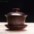 Керамический Portelain Gaiwan Чайная Посуда Кунг-Фу Чайный Сервиз Чашка Печь Изменение Gaiwan Чайная Чаша Sancai Gaiwan Чайная Чашка Главная Большой Чайник