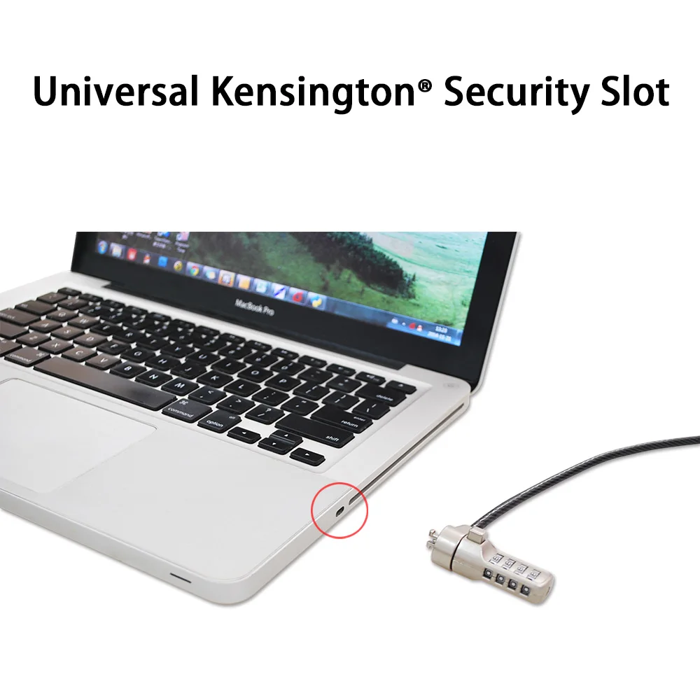 Kensington Original Portable Combination Laptop Lock with 1.8m 6ft Steel Cable Anti Theft for Monitor and Projectors|Laptop Lock| - AliExpress Kensington Original Portable Combination Laptop Lock with 1.8m 6ft Steel Cable Anti Theft for Monitor and Projectors|Laptop Lock| - AliExpress