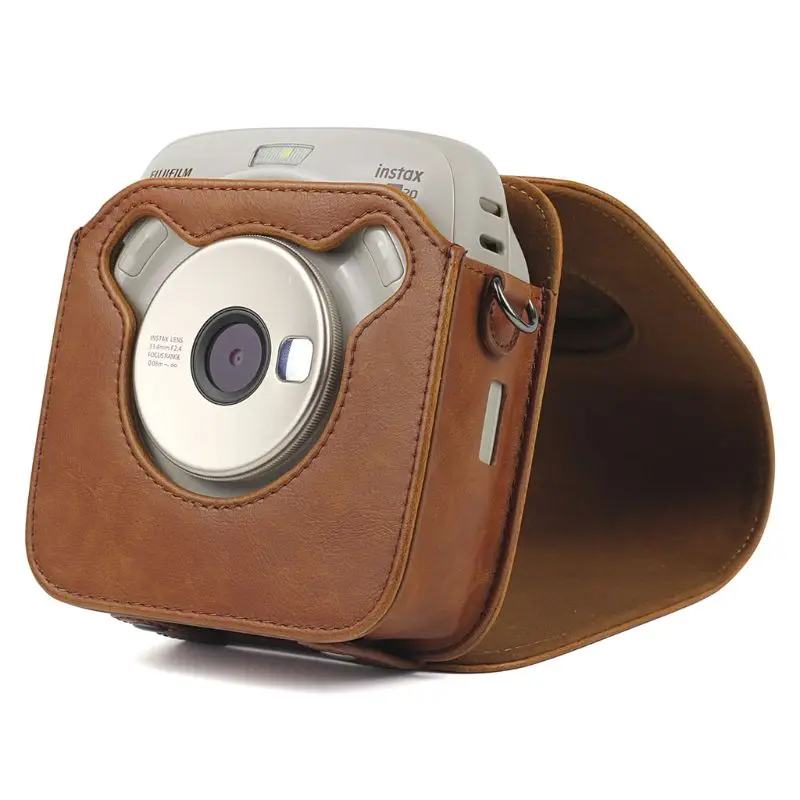 Винтажная сумка из искусственной кожи для камеры защитный чехол для переноски сумка с плечевым ремнем для квадратных SQ 20/SQ10 аксессуары для