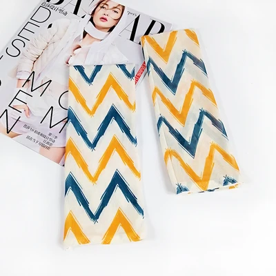 Sunscreen Arm Warmer Fingerless Long Gloves Cotton Cute Kawaii Moon Graphic Print Skinny 90s Sleeve Women Summer Sun Protection