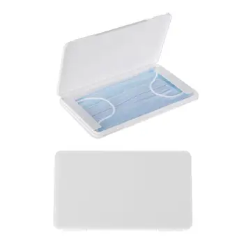 

Portable Dustproof Rectangular Storage Box With Lid Storage Organizer C0M8