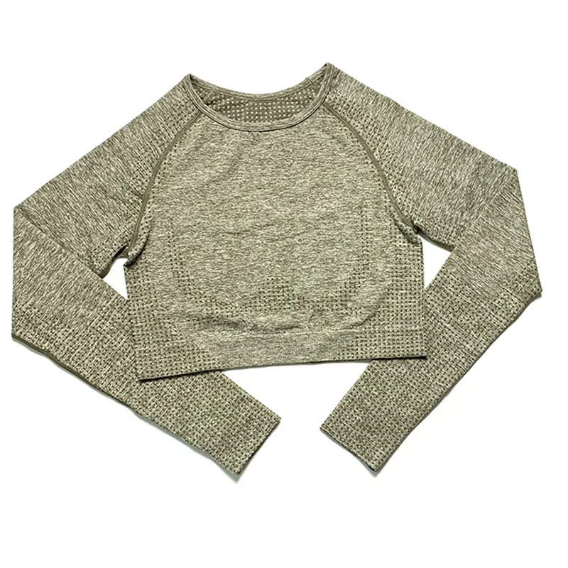 Green Top Спортивная одежда, одежда для тренировок для женщин, комплект бесшовных леггинсов для йоги, для бега, тренажерного зала, одежда для фитнеса, спортивная одежда - Цвет: Green Top